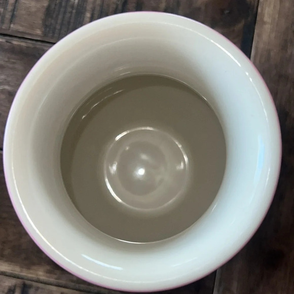 Vintage 1985 Teleflora Ceramic Bedside Nightstand Carafe W/Cup Tulips & Roses - Picture 6 of 8